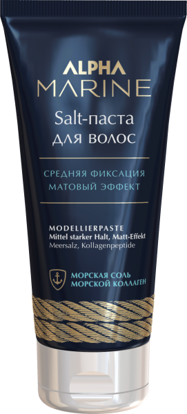 Salt-паста для волос с матовым эффектом 100 мл ALPHA MARINE 