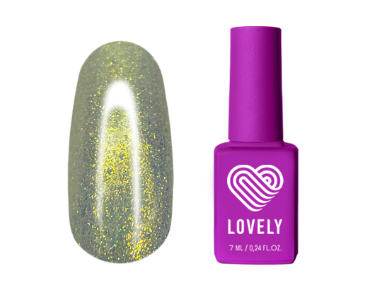 Гель-лак Lovely PP01 чистый жемчуг Pure Pearl, 7 ml