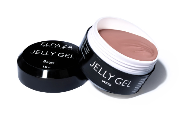 Моделирующий гель-желе Beige Jelly Gel 15 мл Elpaza