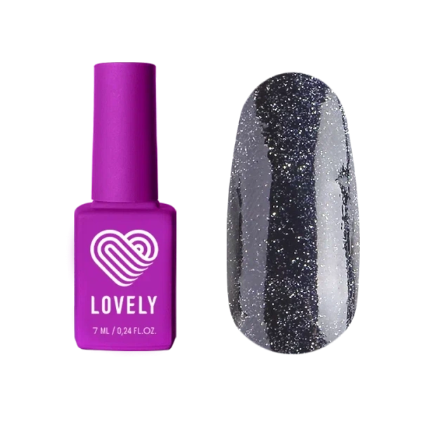 Топ без липкого слоя со светоотражающими частицами "Reflect" Lovely, 7 ml