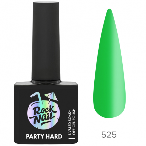 Гель-лак RockNail Party Hard 525 Bong