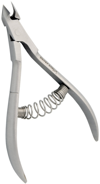 Кусачки для кутикулы АТ 882 (5мм), миниатюрный сустав, спиральная пружина Silver Star