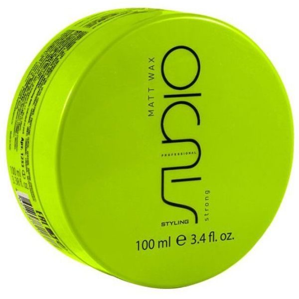 Матовый воск для укладки волос сильной фиксации «Matt Wax» серии "Styling" линии Studio Professional