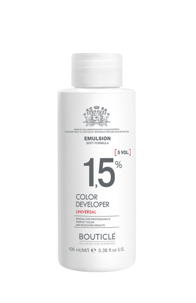 Оксидант-лосьон 1,5% - Bouticle color developer 5 vol 100 мл