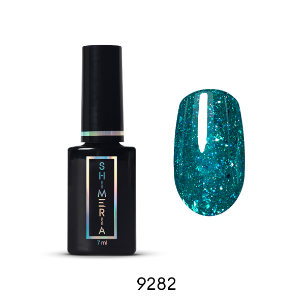 Гель-лак светоотражающий Shimeria №9282 с фольгой "Горячий лёд", 7мл 