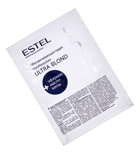 Обесцвечивающая пудра для волос Ultra Blond DeLuxe 30 гр Estel