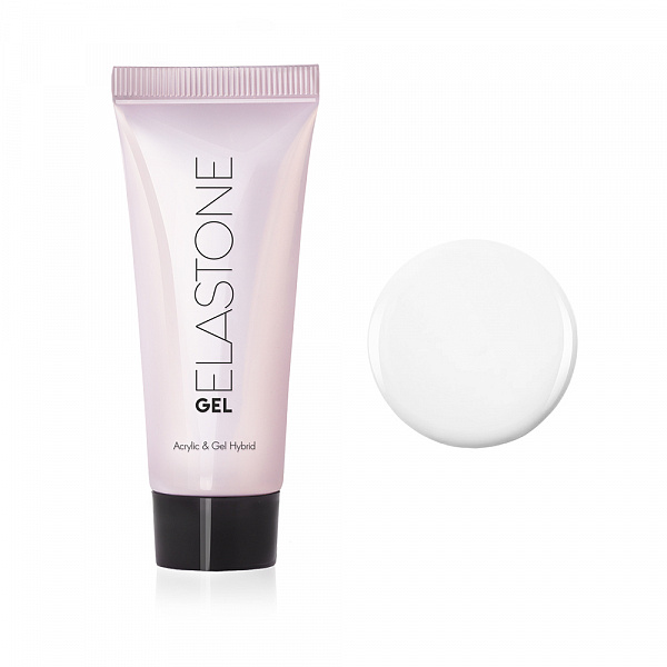 Гибрид акрила и геля №4673 белый для наращивания ELASTONE GEL 18 мл Runail