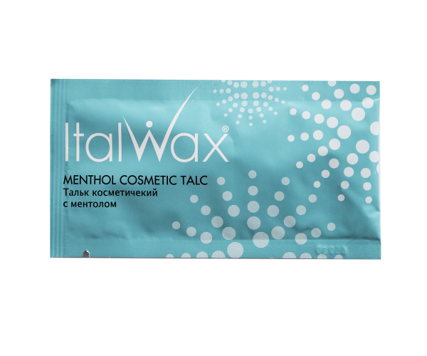 Тальк косметический с ментолом ITALWAX, 3 гр. саше