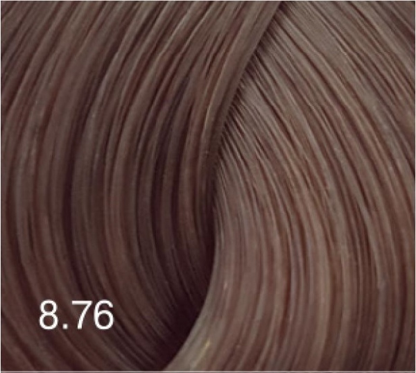 Краситель для волос 8/76 светло-русый коричнево-фиолетовый Bouticle Expert Color 