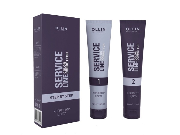 Корректор цвета 2x100мл OLLIN BLOND 