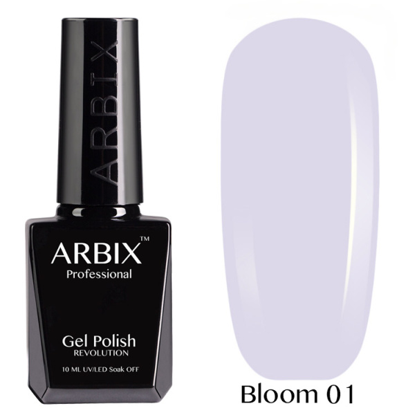 Гель-лак Bloom 001 Черничное суфле 10 мл Arbix