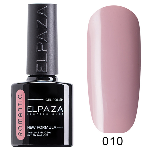 Гель-лак Romantic 10 Дымчатая роза 10 мл Elpaza