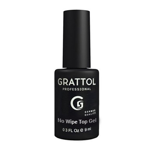 Топ без липкого слоя No Wipe Top Gel 9 мл. Grattol 