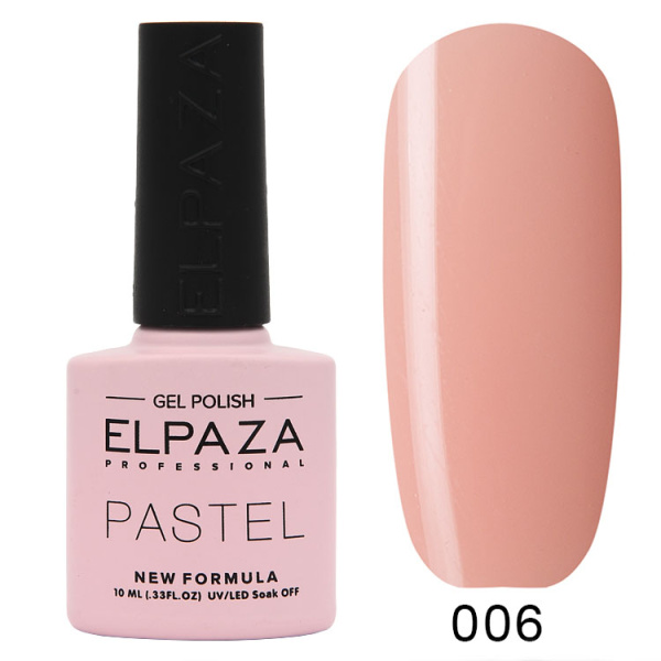 Гель-лак Pastel 006 Будапешт 10 мл Elpaza