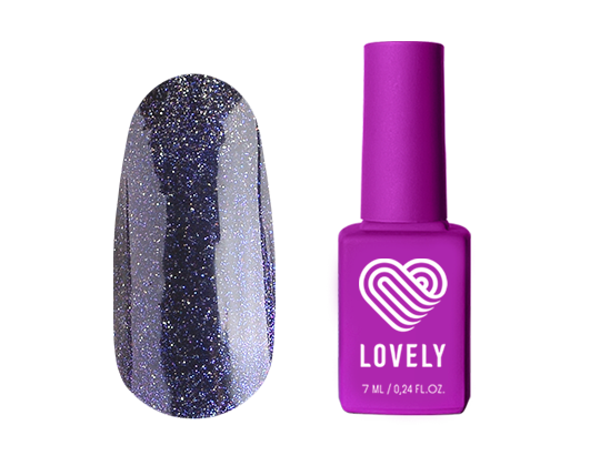 Гель-лак Lovely №ME04 Magic eyes магнитный со светоотражающими частицами, 7 ml