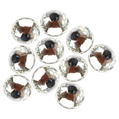 Стразы термоклеевые универсальные кристальные Swarovski в баночке, Чехия (10 SS30 (6,4-6,6 мм) 45-50