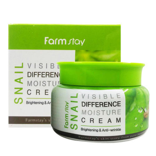 FarmStay Крем увлажняющий с улиточным муцином Visible difference moisture сream, 100мл
