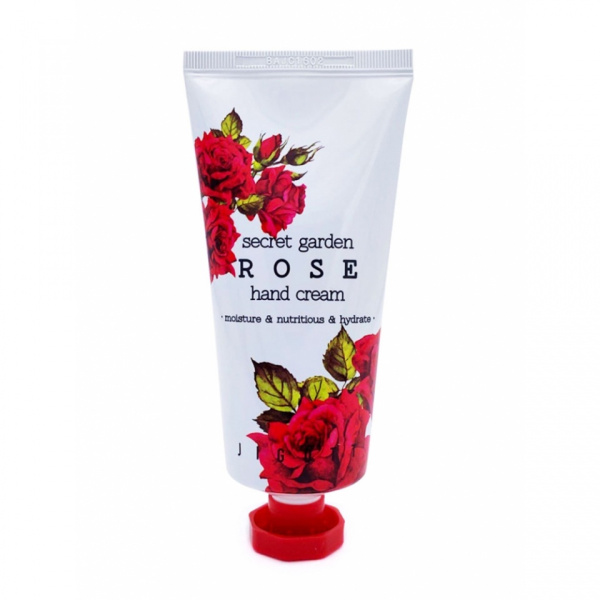 Крем для рук с экстрактом розы SECRET GARDEN ROSE HAND CREAM 115гр