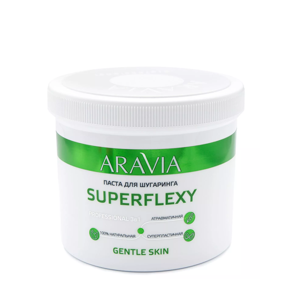 Сахарная паста для шугаринга Superflexy Средняя пластичная 750гр ARAVIA