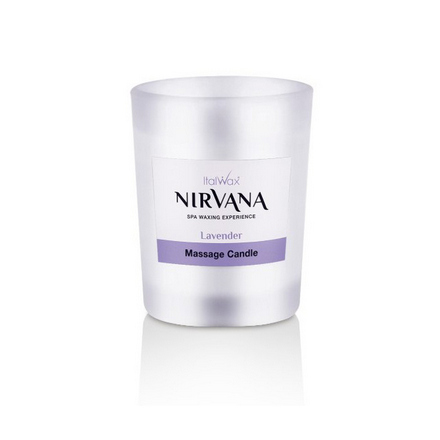 Свеча ароматическая массажная Лаванда Nirvana Italwax