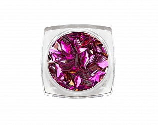 Дизайн для ногтей: 3D ромбы (цвет: розовый кварц) Runail