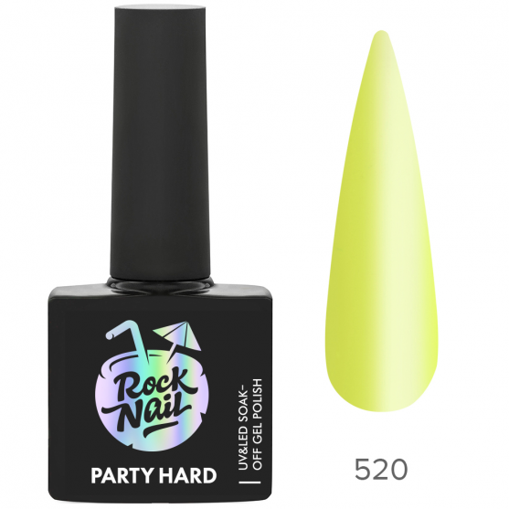 Гель-лак RockNail Party Hard 520 Drunk DJ