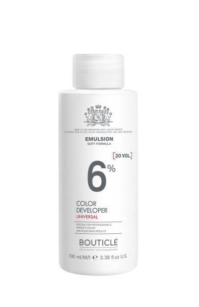 Оксидант-лосьон 6% - Bouticle color developer 20 vol 100 мл