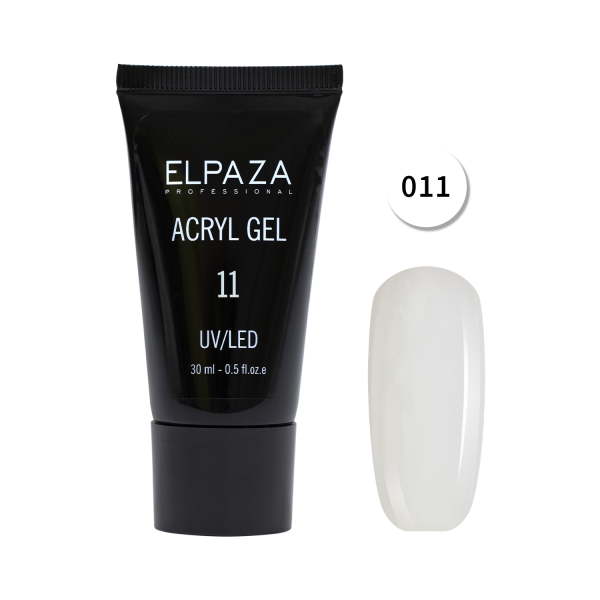 Акрил-гель Acryl Gel №11 для наращивания ногтей  30мл Elpaza