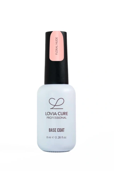 База Файбер розовый нюд UV/LED Fiber Base Floral Nude 8 мл, LOVIA CURE