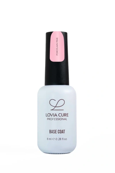 База Файбер фарфоровый розовый UV/LED Fiber Base Porcelain Pink 8 мл, LOVIA CURE