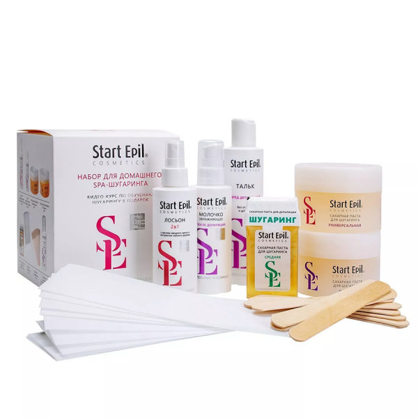 Набор для домашнего SPA-шугаринга, 1 шт Start Epil