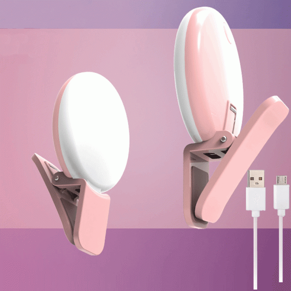 Световое кольцо с зажимом