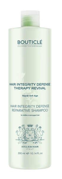 Укрепляющий восстанавливающий шампунь для истонченных, хрупких и поврежденных волос 300 мл Bouticle