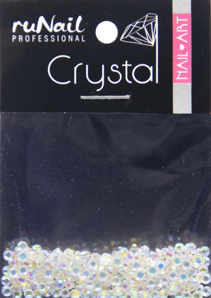 Cтразы 2 мм 288 шт голографический, прозрачный