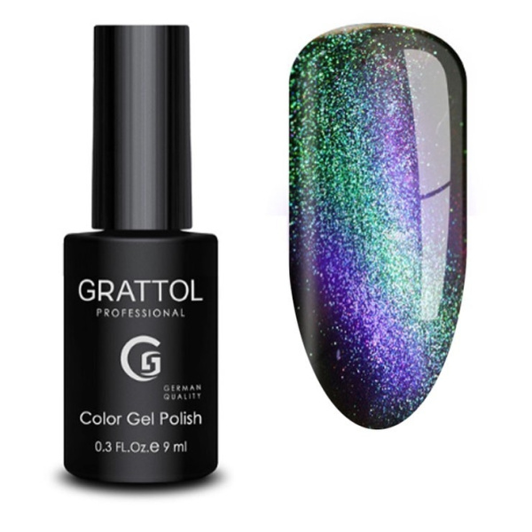 Гель-лак 9D Cat Eye 02 9 мл Grattol