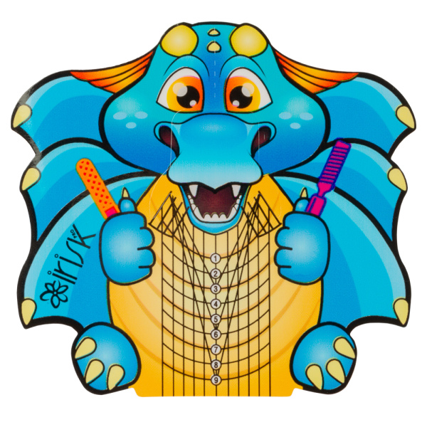 Формы на бумажной основе Дракон, 20шт (03 Голубой)