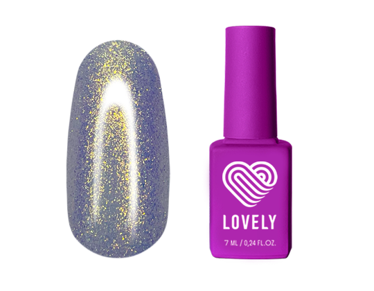 Гель-лак Lovely PP03 чистый жемчуг Pure Pearl, 7 ml