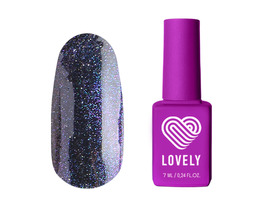 Гель-лак Lovely №ME03 Magic eyes магнитный со светоотражающими частицами, 7 ml