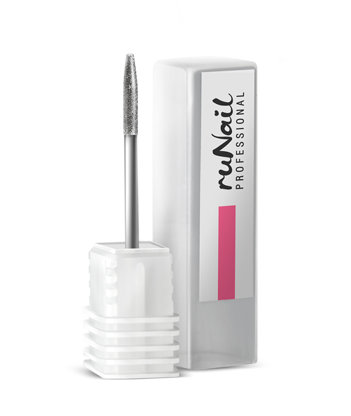 Фреза алмазная 2,9*14 мм, крупный абразив RuNail 