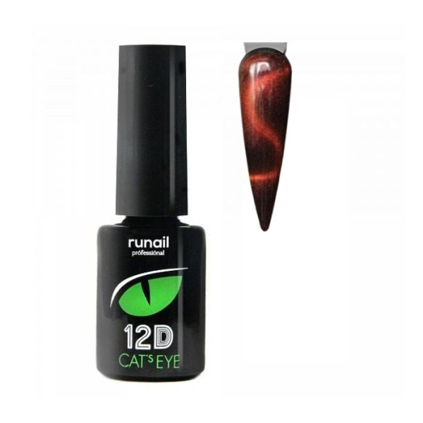 Гель лак Cat`s eye 12D №4898