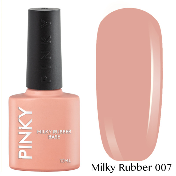 Камуфлирующая каучуковая база PINKY Milky Rubber Base 007 10ml Elpaza