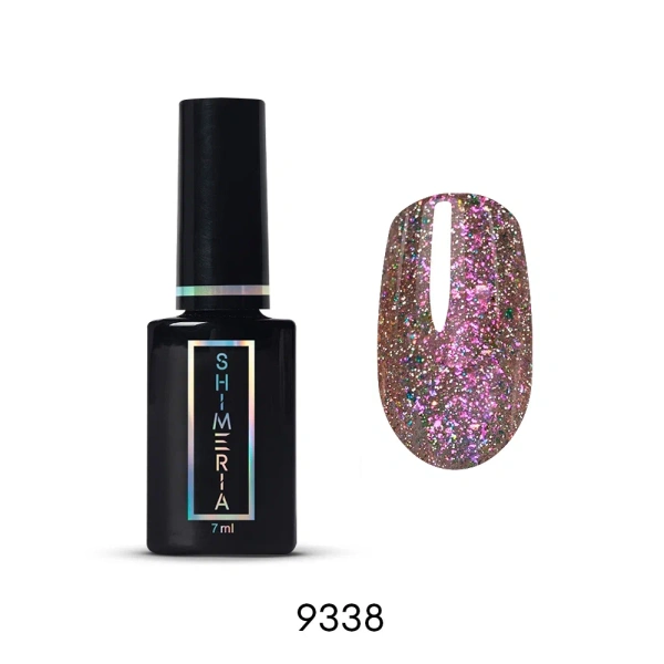 Гель-лак светоотражающий №9338 SHIMERIA DIAMOND, 7мл 