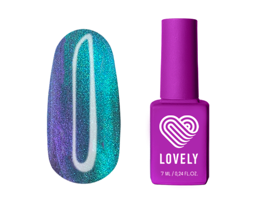 Гель-лак Lovely FC№04 огненная кошка Fire Cat, 7 ml