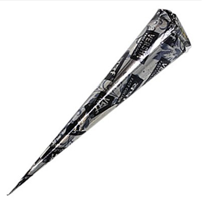 Хна для мехенди и биотату в конусе черная