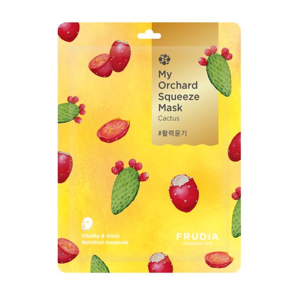 Тканевая маска для лица с кактусом My Orchard Squeeze Mask Cactus