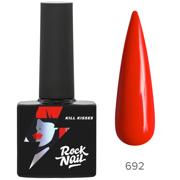 Гель-лак Kill Kisses 692 Warning RockNail 