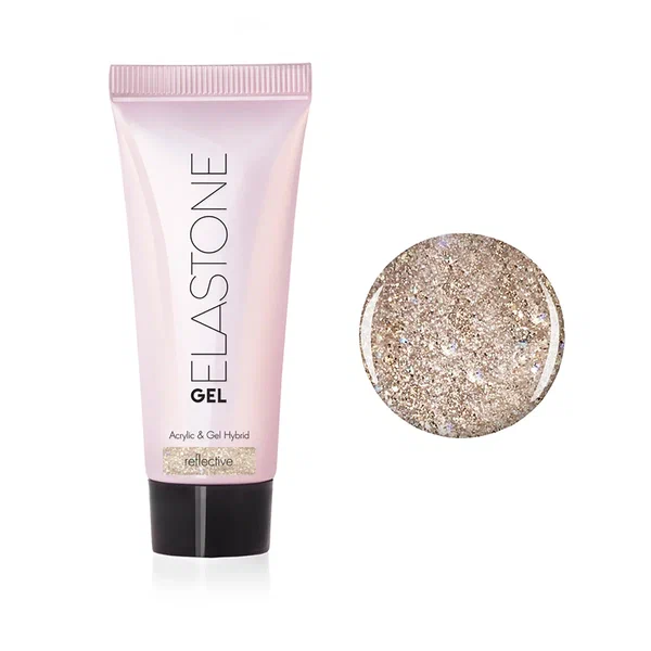 Гибрид акрила и геля №7051 для наращивания Reflective ELASTONE GEL 18 мл Runail 