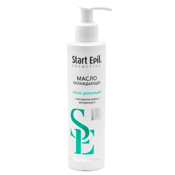 Масло после депиляции охлаждающее с экстрактом мяты и витамином Е, 200 мл  Start Epil