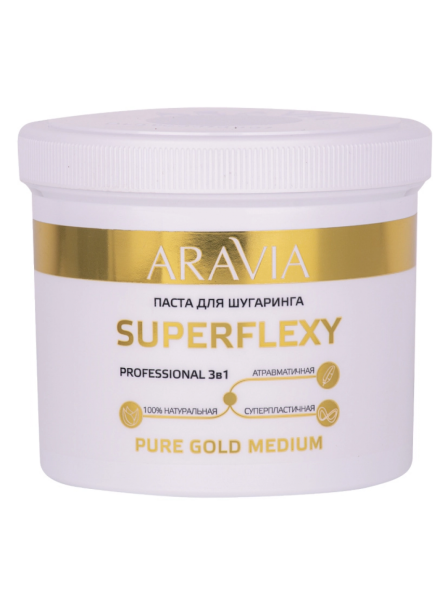 ARAVIA Professional Паста для шугаринга SUPERFLEXY PURE GOLD, 750 г	