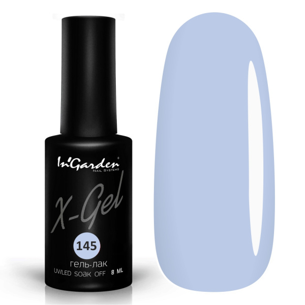 Гель-лак InGarden X-Gel №145 Небесный